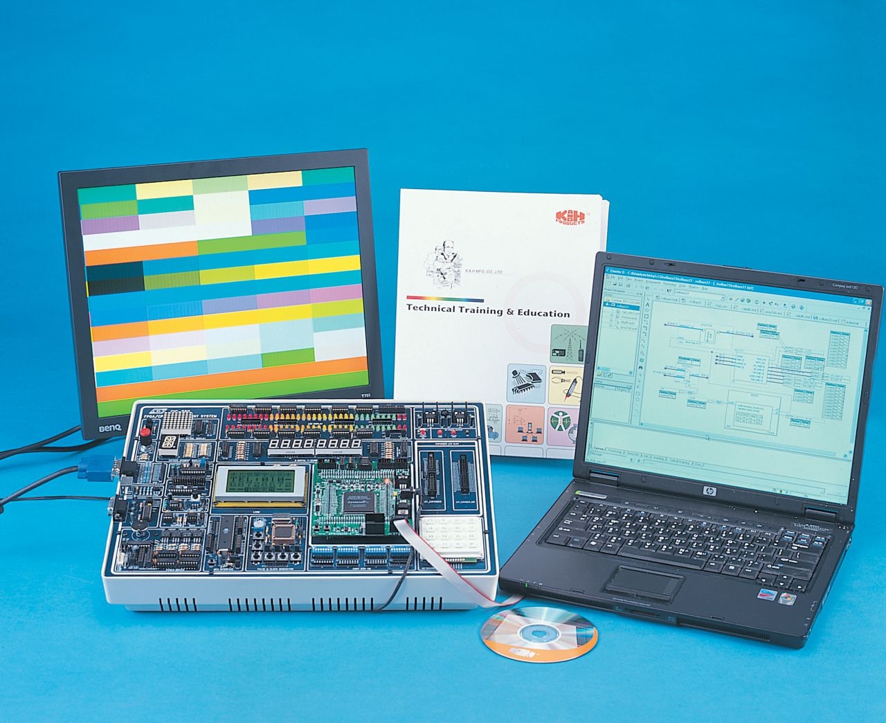 Многоцелевая учебная система на основе программируемой вентильной матрицы CIC-560